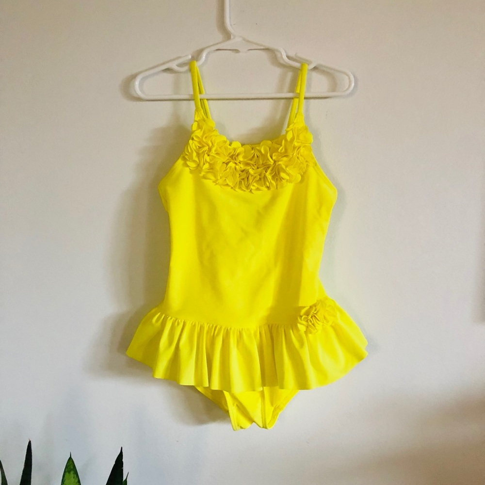 Girls H&M Yellow Swimsuit